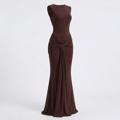 Cora | Women’s High-Neck Maxi Dress