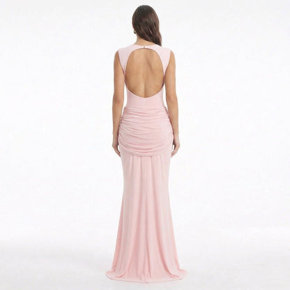 Cora | Women’s High-Neck Maxi Dress