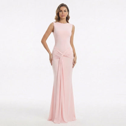 Cora | Women’s High-Neck Maxi Dress