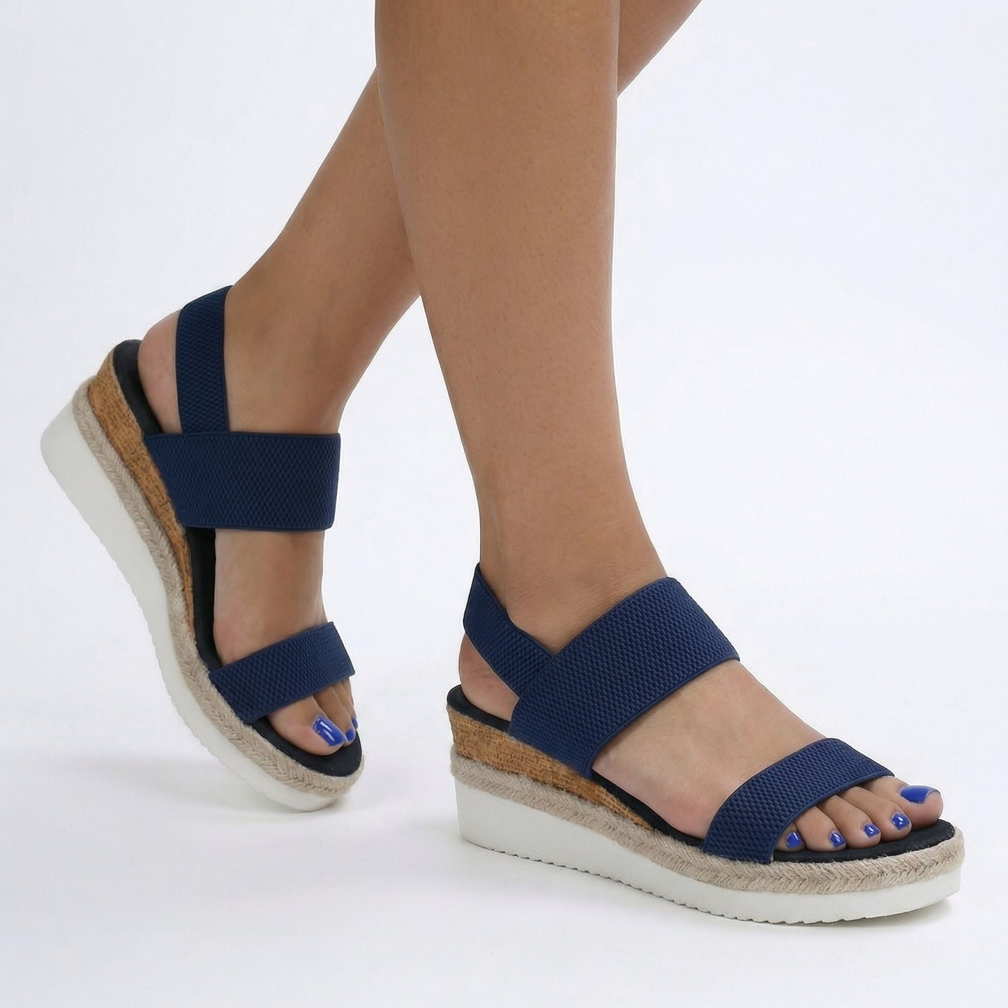 Delphine | Platform Slide Sandals