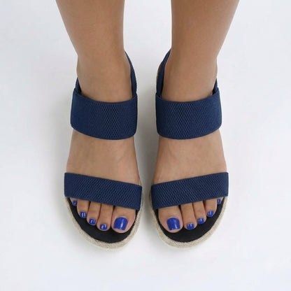 Delphine | Platform Slide Sandals