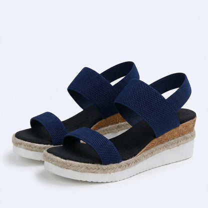 Delphine | Platform Slide Sandals