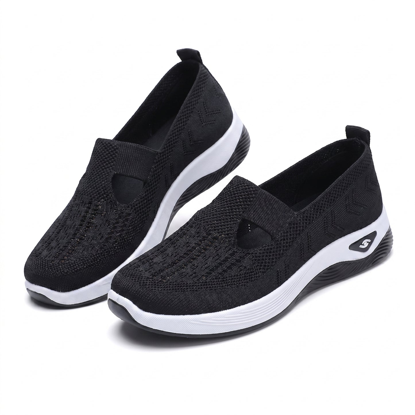 Ease Women's Orthopedic Sneakers Wide Toe Box, Arch Support