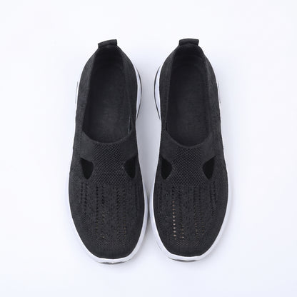 Ease Women's Orthopedic Sneakers Wide Toe Box, Arch Support