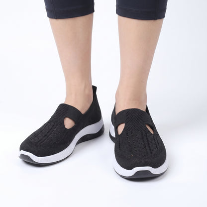 Ease Women's Orthopedic Sneakers Wide Toe Box, Arch Support
