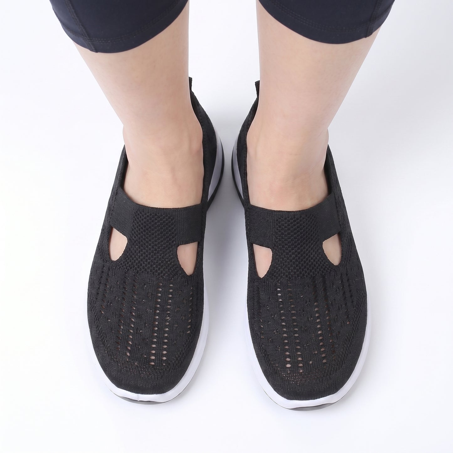 Ease Women's Orthopedic Sneakers Wide Toe Box, Arch Support