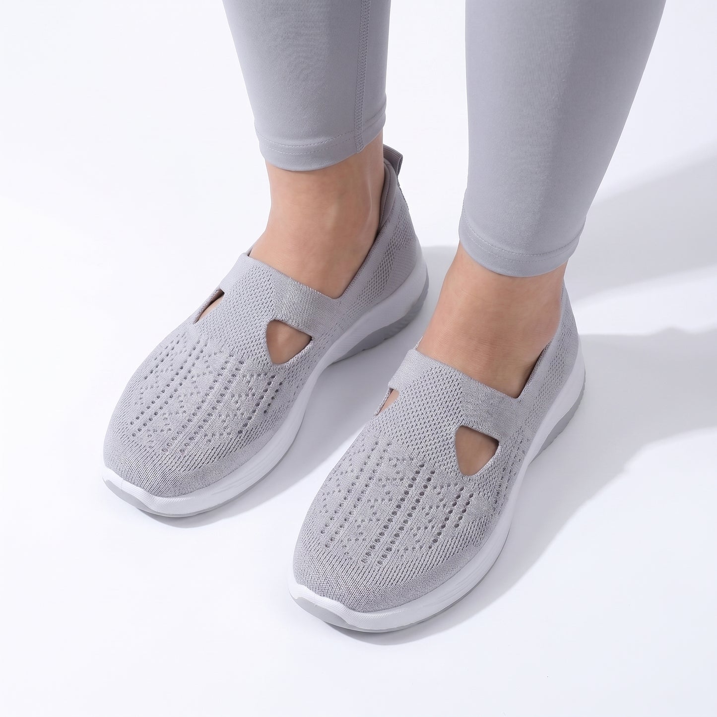 Ease Women's Orthopedic Sneakers Wide Toe Box, Arch Support