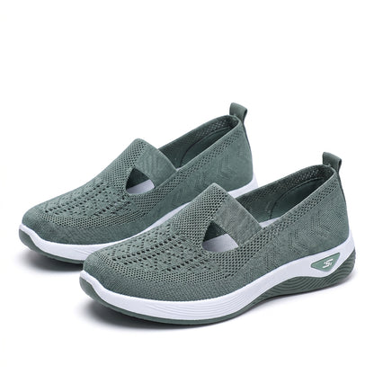 Ease Women's Orthopedic Sneakers Wide Toe Box, Arch Support