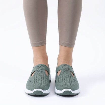 Ease Women's Orthopedic Sneakers Wide Toe Box, Arch Support