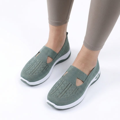 Ease Women's Orthopedic Sneakers Wide Toe Box, Arch Support