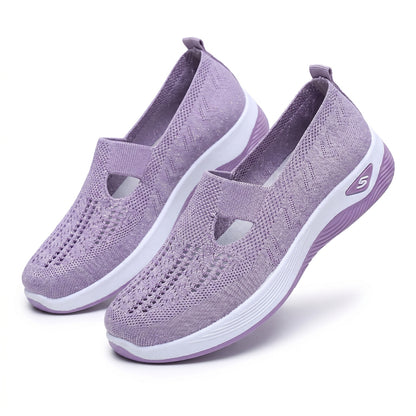 Ease Women's Orthopedic Sneakers Wide Toe Box, Arch Support