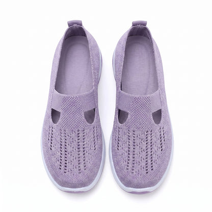 Ease Women's Orthopedic Sneakers Wide Toe Box, Arch Support