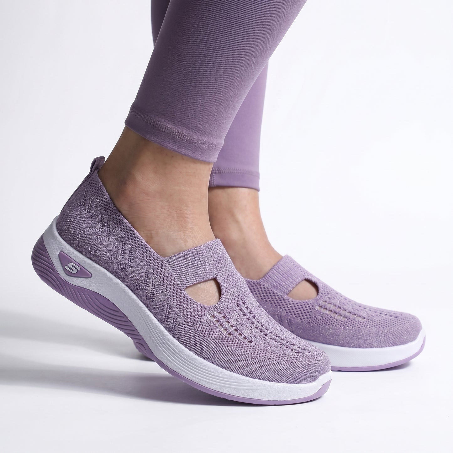 Ease Women's Orthopedic Sneakers Wide Toe Box, Arch Support
