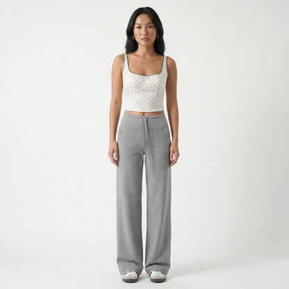 Elara Women’s Modal Wide-Leg Drawstring Pants