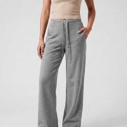 Elara Women’s Modal Wide-Leg Drawstring Pants