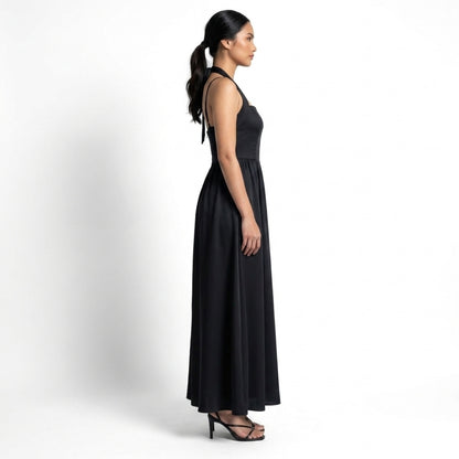 Éliane Women’s Halter Neck Maxi Dress