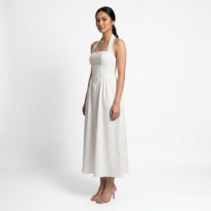 Éliane Women’s Halter Neck Maxi Dress