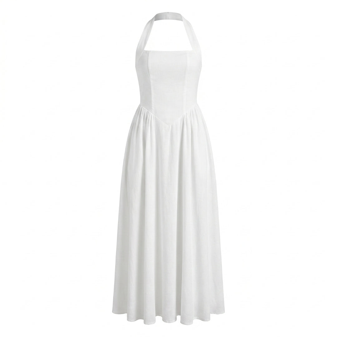 Éliane Women’s Halter Neck Maxi Dress