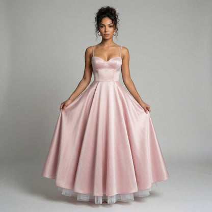 Elise | Tulle Midi Dress