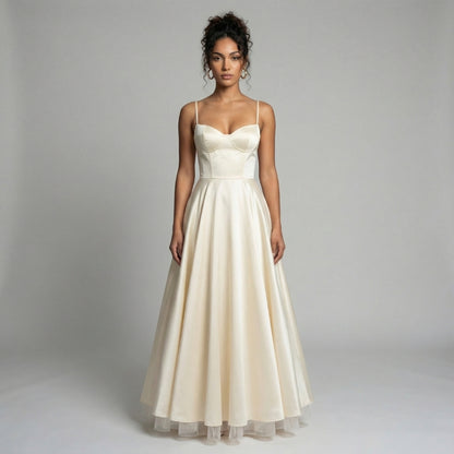 Elise | Tulle Midi Dress