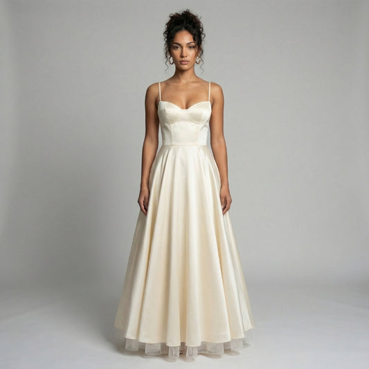 Elise | Tulle Midi Dress