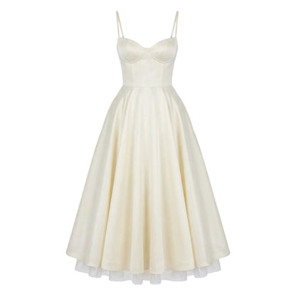 Elise | Tulle Midi Dress