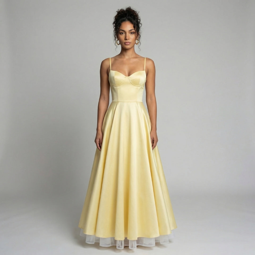 Elise | Tulle Midi Dress