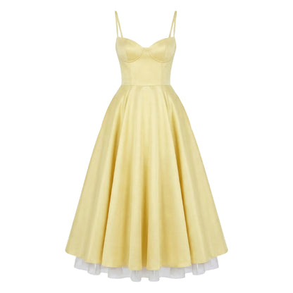 Elise | Tulle Midi Dress