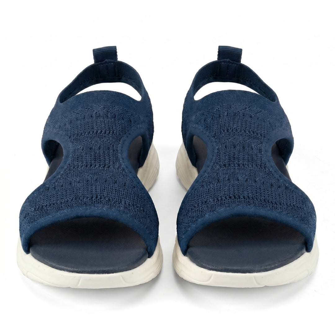 Élodie Women’s Knit Open-Toe Slip-On Sandals