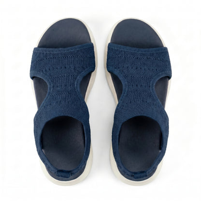 Élodie Women’s Knit Open-Toe Slip-On Sandals