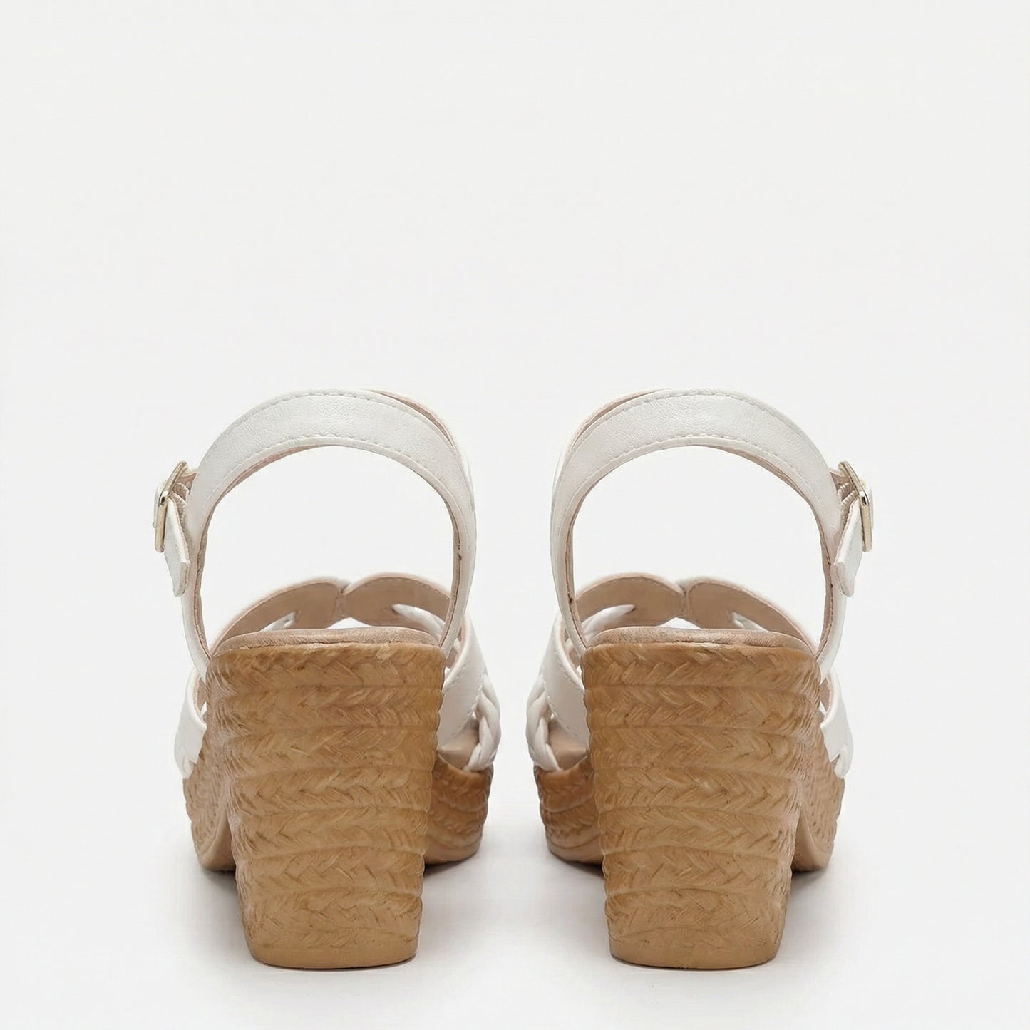Élodie | Braided Block Heel Sandals