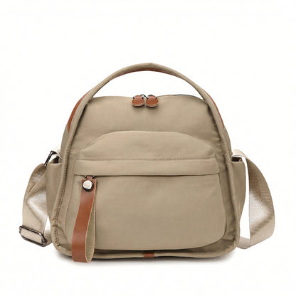 Florence | Women’s Water-Repellent Nylon Crossbody Bag Double-Zip