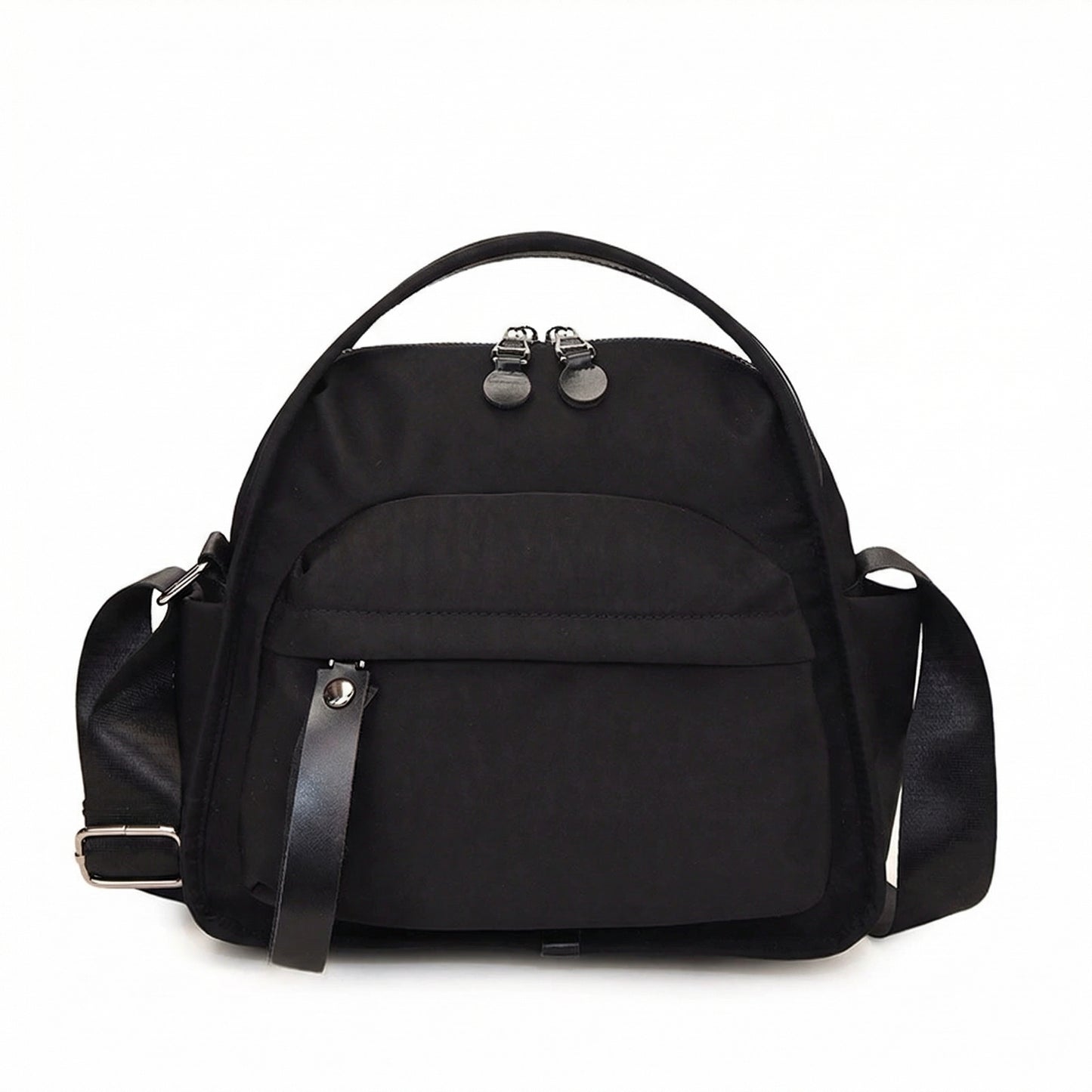 Florence | Women’s Water-Repellent Nylon Crossbody Bag Double-Zip