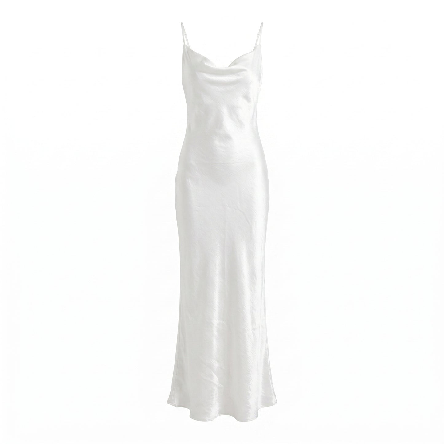 Gloss Women's Maxi Dress Cowl Neck Backless, Slip Strappy