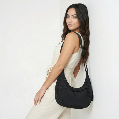 Isabeau | Women’s Water-Repellent Nylon Crossbody Bag Zip