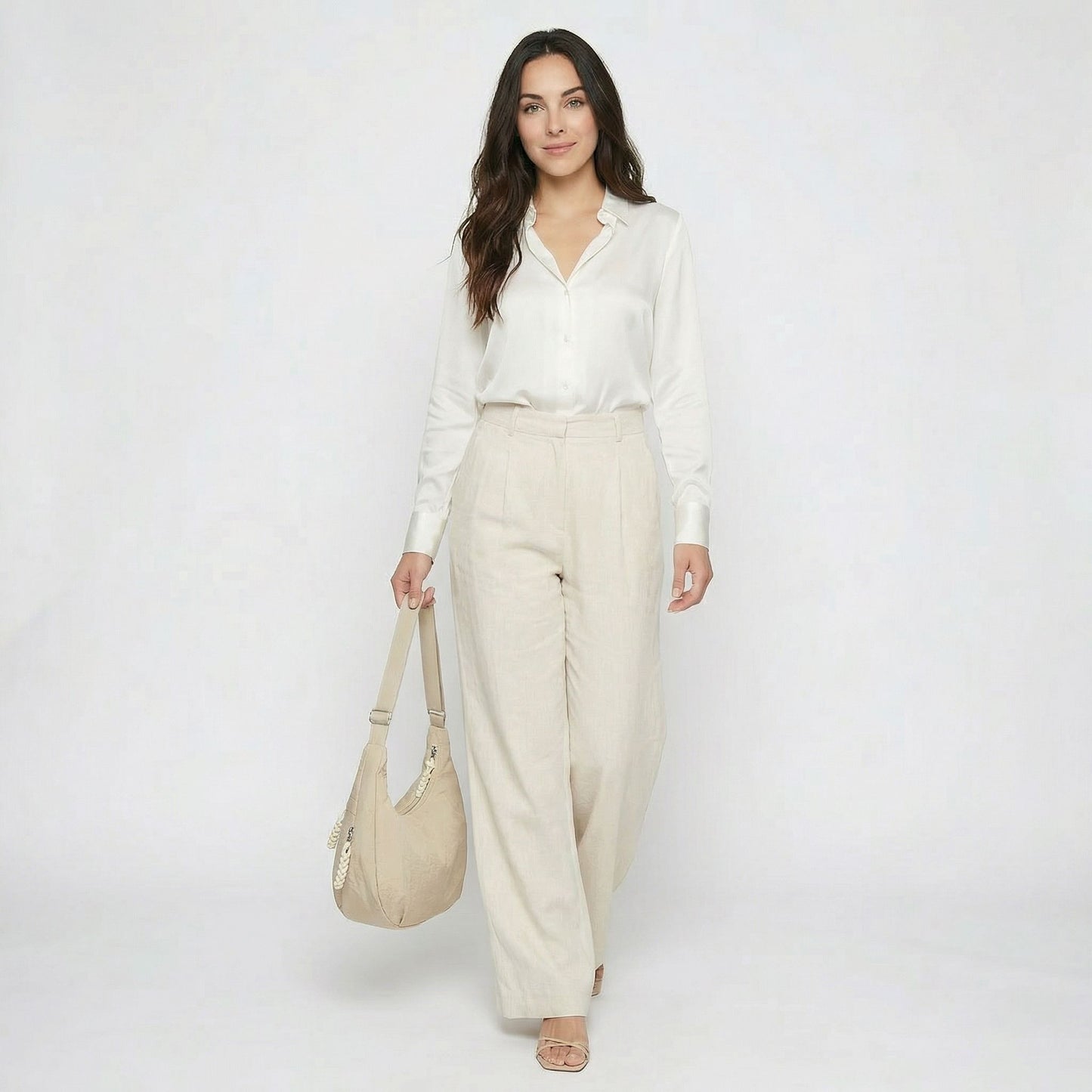 Isabeau | Women’s Water-Repellent Nylon Crossbody Bag Zip