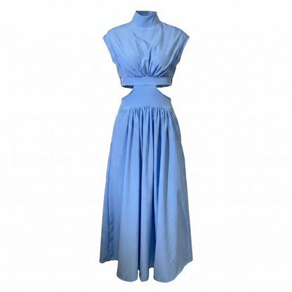 Isabelle Women’s Cut-Out Waist Sleeveless Midi Dress