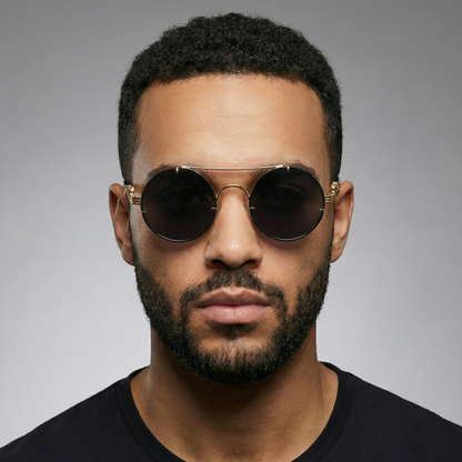 Julien | Retro Round Sunglasses