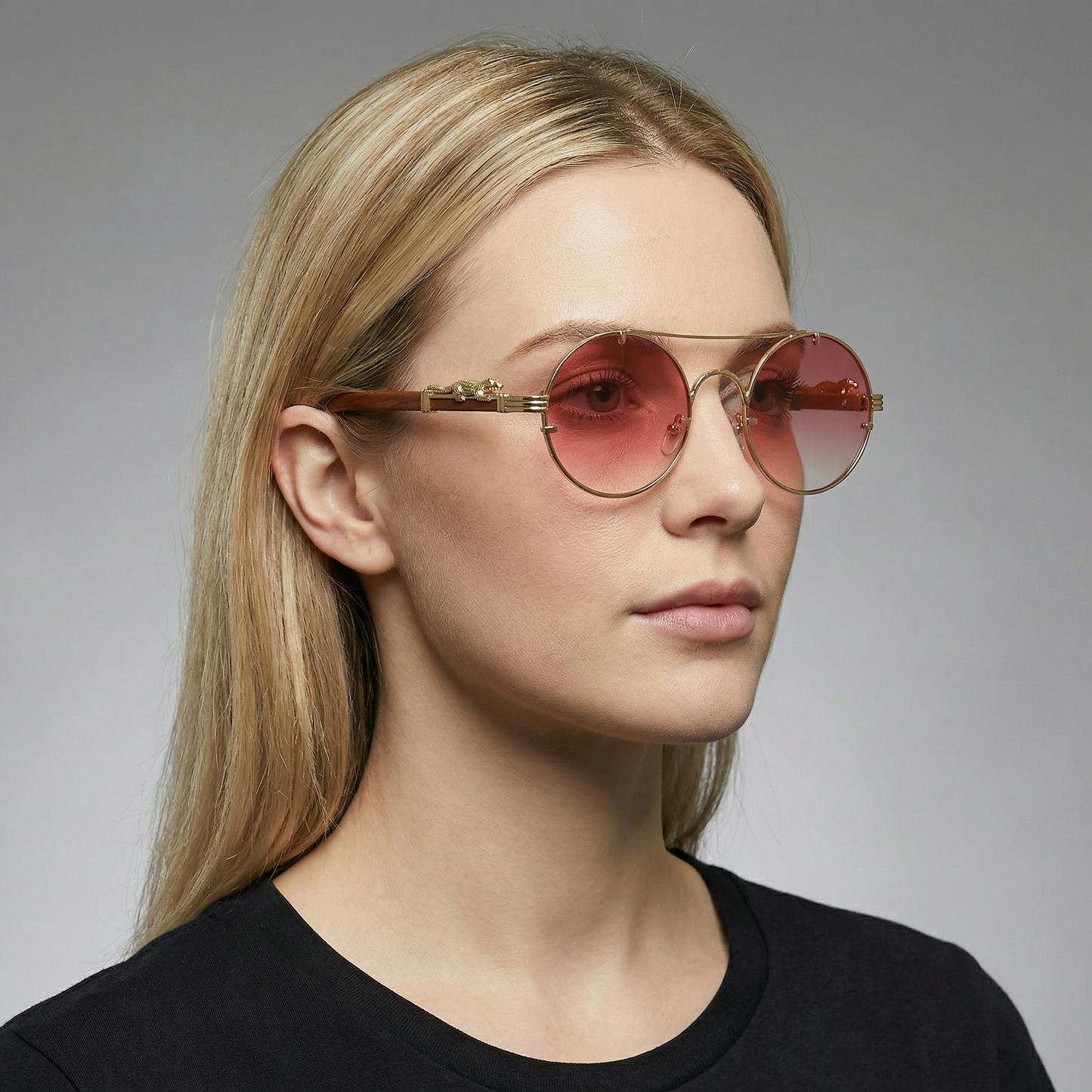 Julien | Retro Round Sunglasses