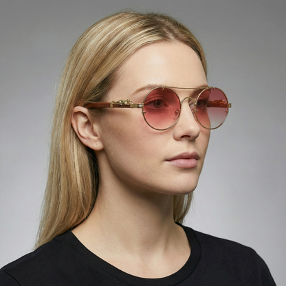 Julien | Retro Round Sunglasses