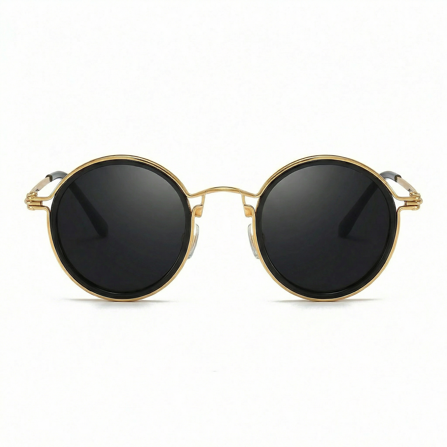 Lucien | Polarized Retro Round Sunglasses