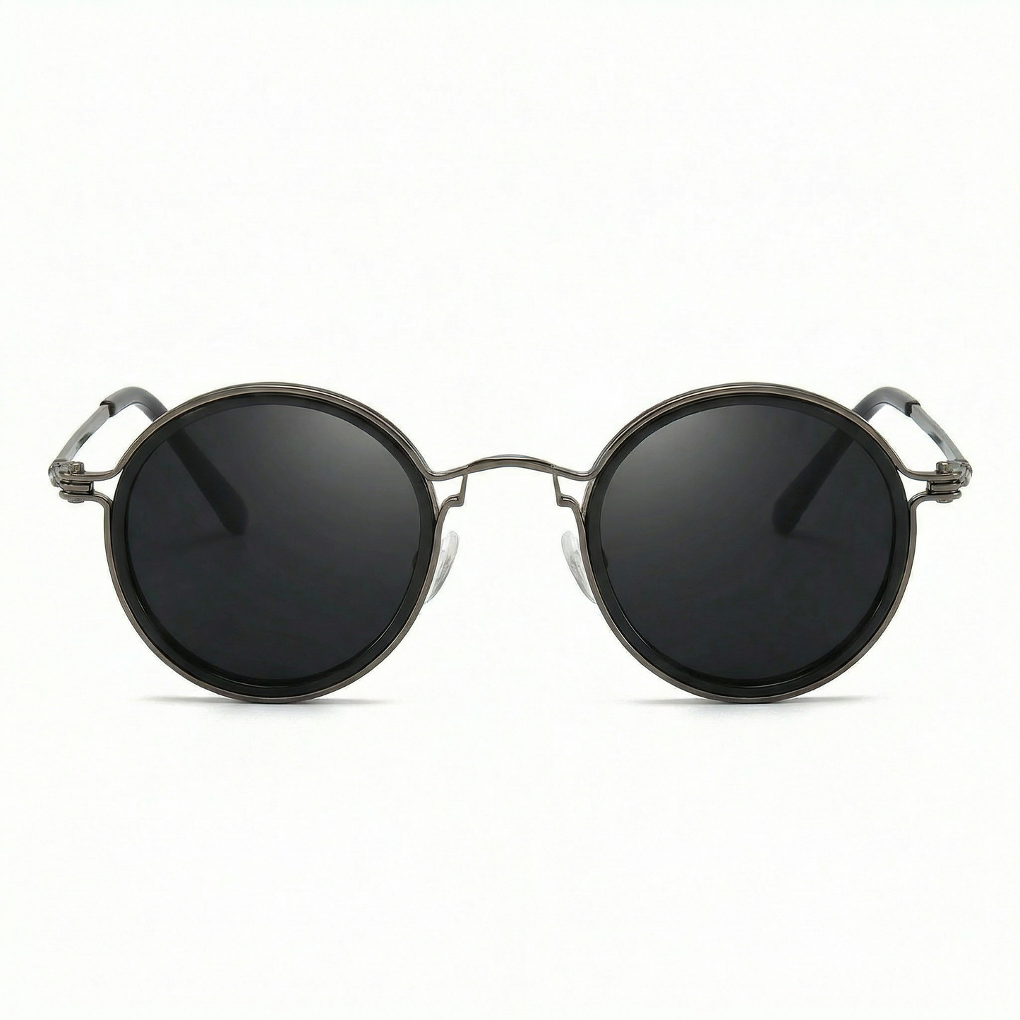 Lucien | Polarized Retro Round Sunglasses