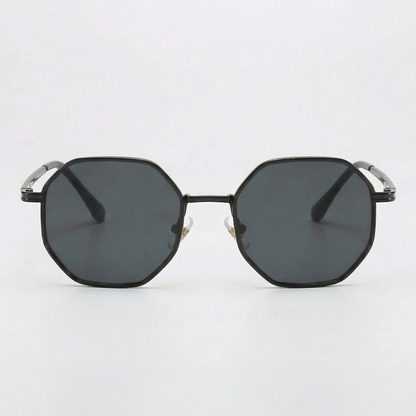 Mathieu | Geometric Metal Sunglasses