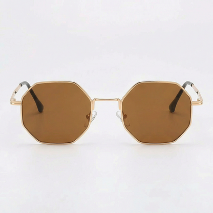 Mathieu | Geometric Metal Sunglasses