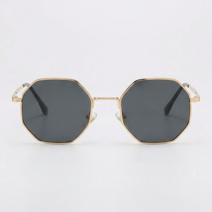 Mathieu | Geometric Metal Sunglasses