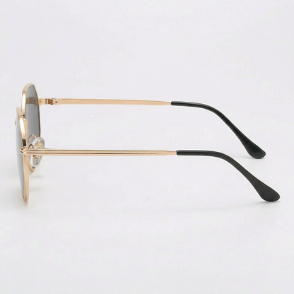 Mathieu | Geometric Metal Sunglasses