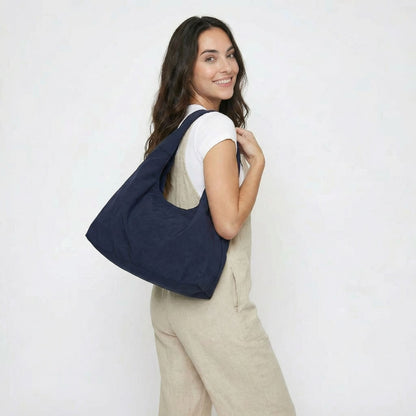 Noémie | Women’s Cloth Large Shoulder Tote Zip