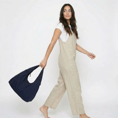 Noémie | Women’s Cloth Large Shoulder Tote Zip