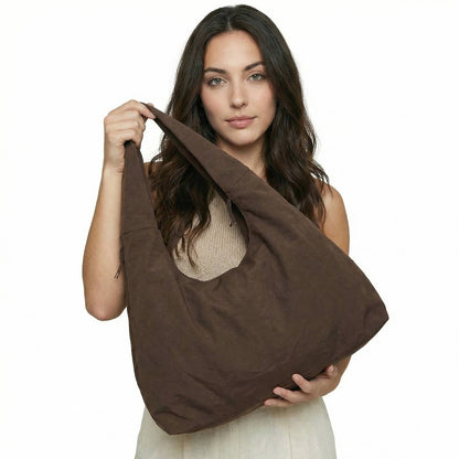 Noémie | Women’s Cloth Large Shoulder Tote Zip