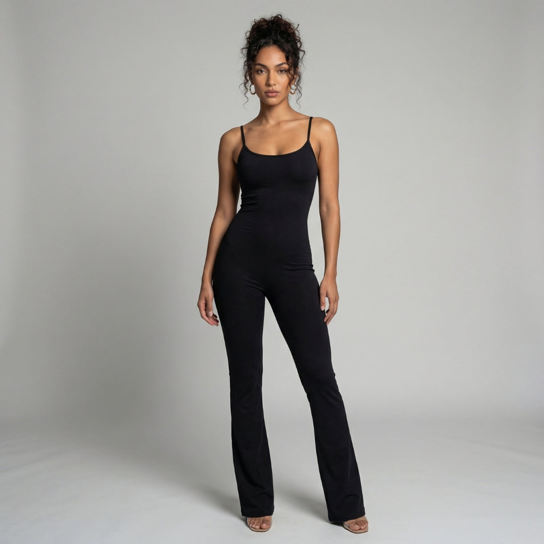 Noémie | Women’s Scoop-Back Flared Jumpsuit